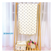 Khăn tắm cho bé  làm từ vải muslin làm khăn quấn ủ...